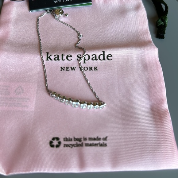 NWT Kate Spade slider bracelet in silver - Picture 2 of 4
